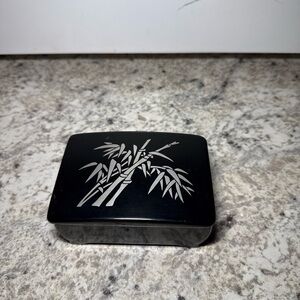 Vintage Japanese Lacquer Box Bamboo Design – Made in Japan